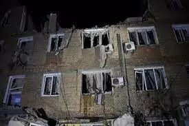 Missile strikes apartments in Ukrainian city after U.S. warns on war crimes