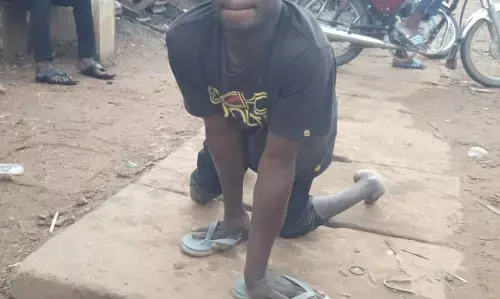 Suleiman: Physically challenged man who has defied disability