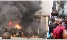 80 shops destroyed in Onitsha fire explosion, says Fire Chief