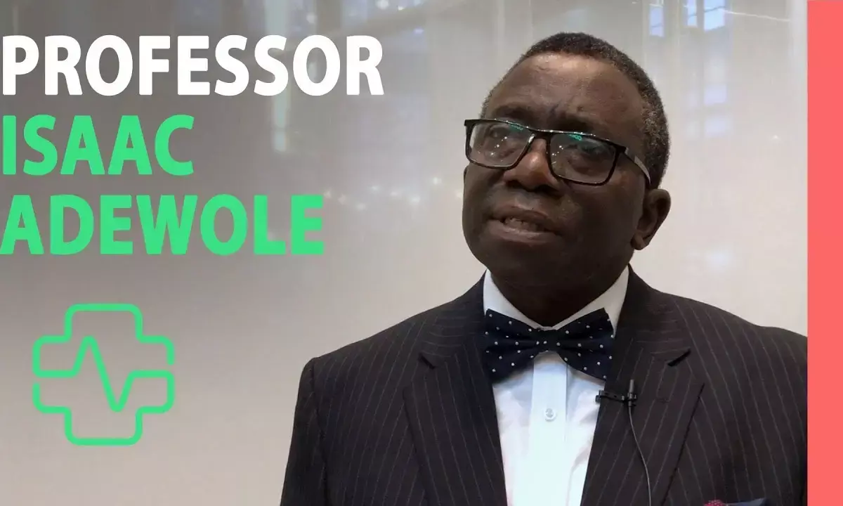 Adewole advocates partnership to advance health research, innovations