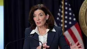 Hochul becomes New York states first female governor