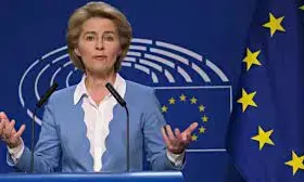 EUs von der Leyen accuses Russia of burning gas