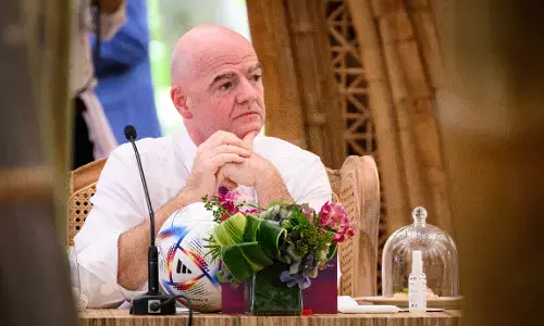 Infantino seeks for World Cup ceasefire in Ukraine