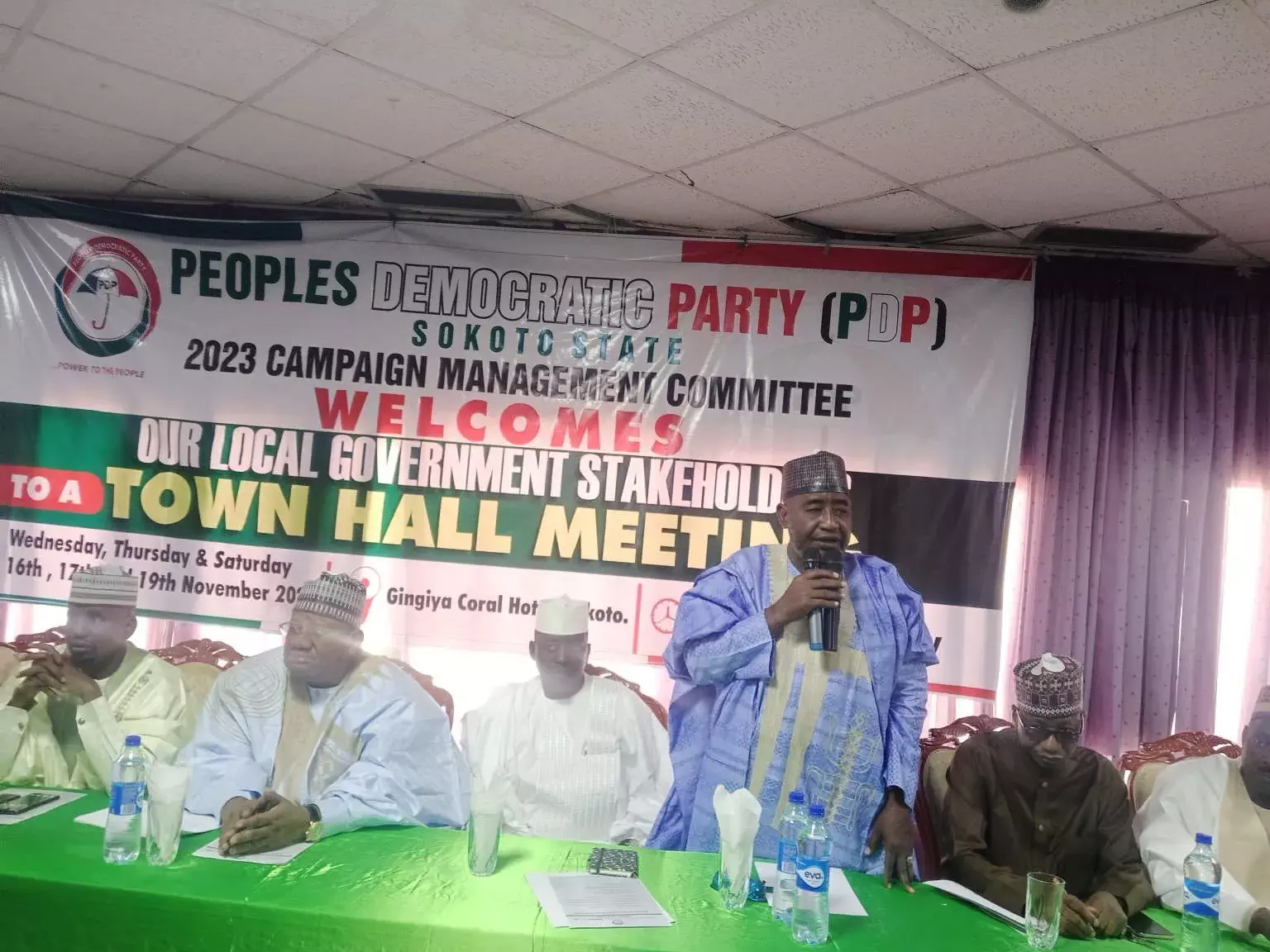 2023 Poll: PDP Chairman urges members on mending fences