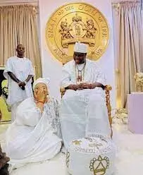 Finally, Nkechi Blessing visits Ooni of Ife
