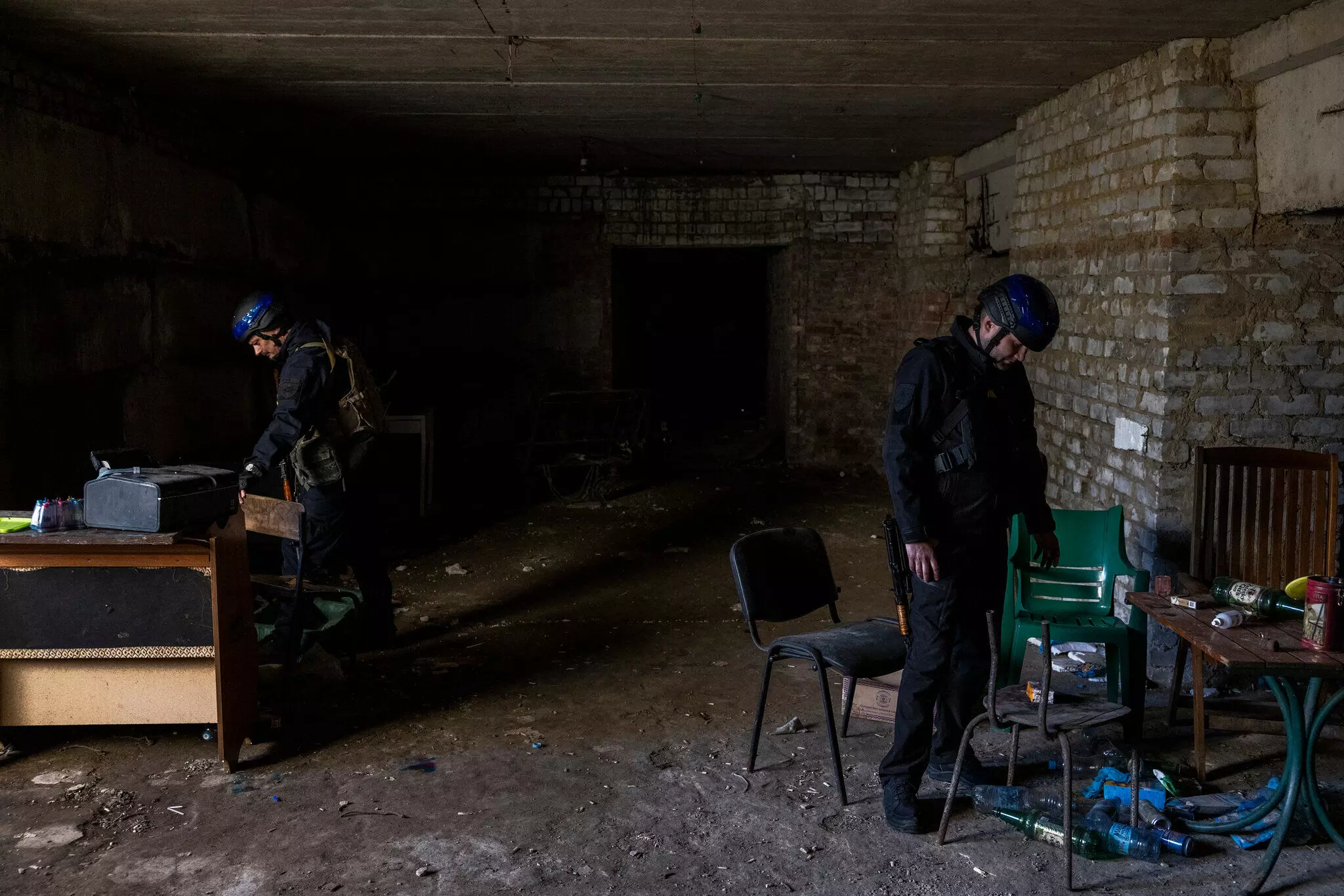 Ukrainian police found torture camps in freed Kharkiv