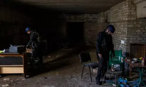 Ukrainian police found torture camps in freed Kharkiv