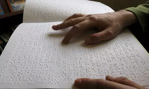 Braille liberates blind persons from illiteracy