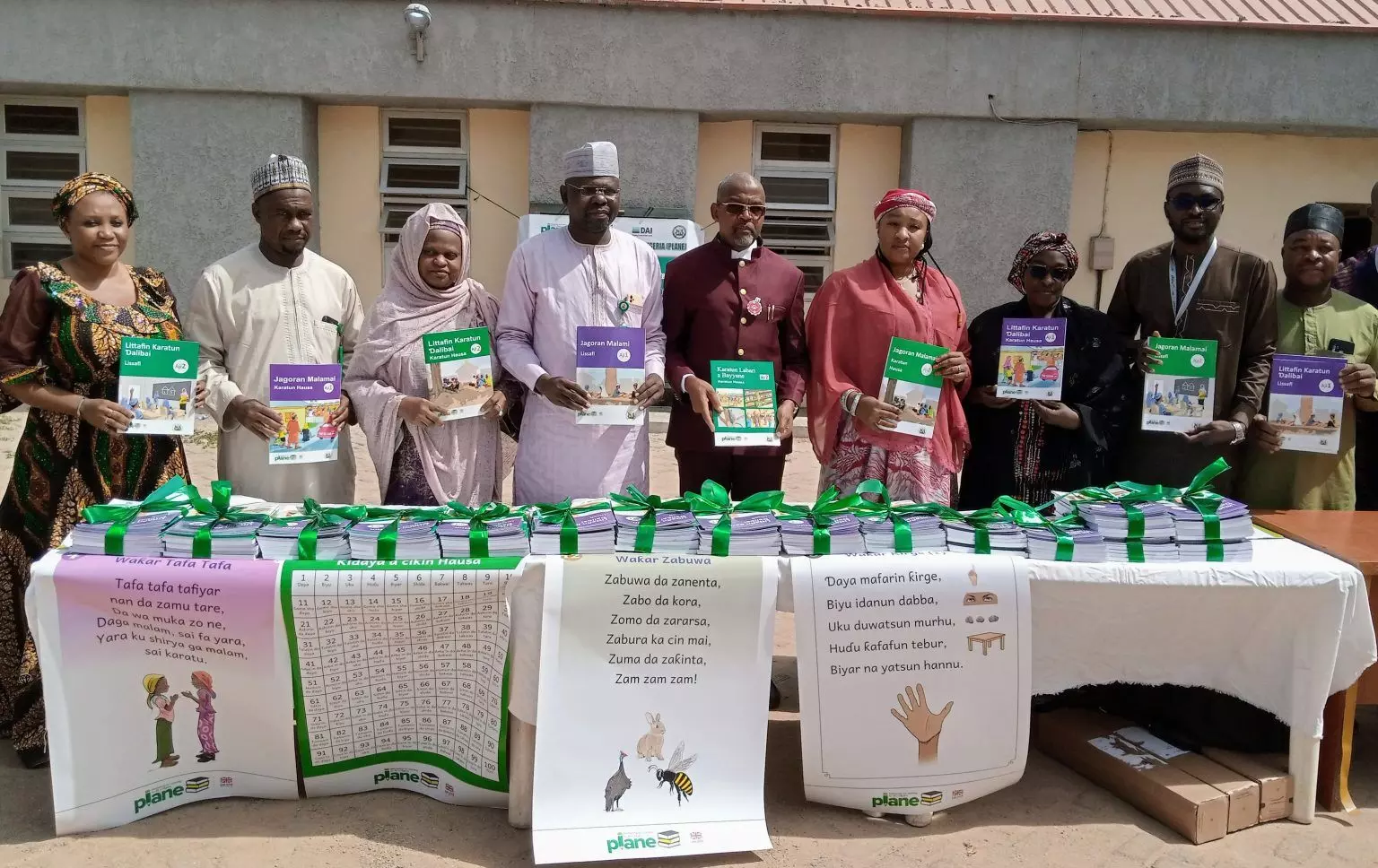 PLANE provides educational materials to primary schools in Kaduna