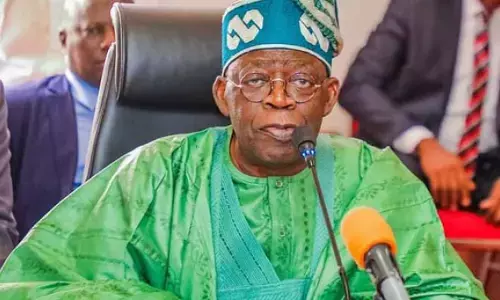 Tinubu calms Nigerians over cash, petrol scarcity Tinubu calms Nigerians over cash, petrol scarcity