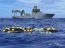 Authorities recover 3 tonnes of cocaine floating in ocean
