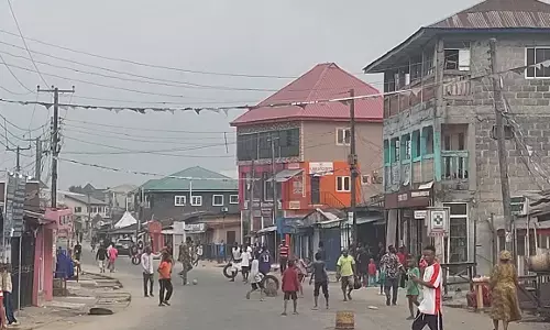 Port Harcourt residents flood polling units