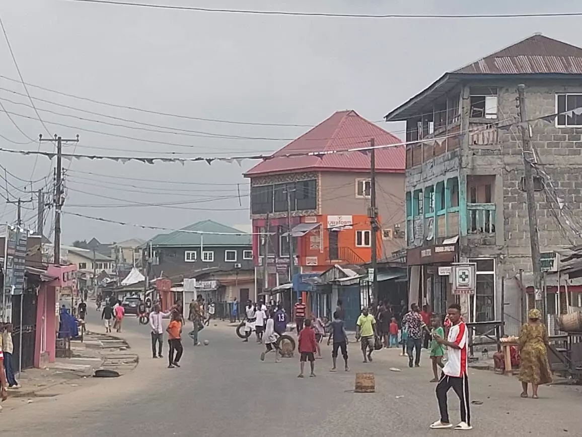 Port Harcourt residents flood polling units