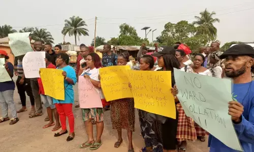 Abia women, youths protest, demand NASS poll results cancellation