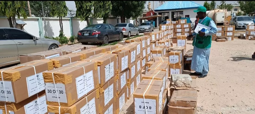 Guber elections: INEC starts distribution of election materials in Yobe