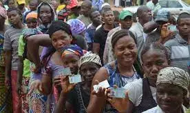 Voters in parts of Lagos swarm polling units to cast votes