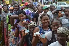 Voters in parts of Lagos swarm polling units to cast votes