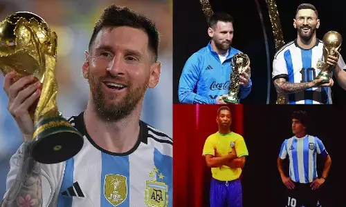 Messi statue to stand alongside those of Maradona, Pele