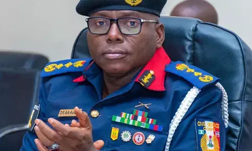 NSCDC C-G condoles with families of two Imo personnel killed