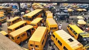 Commercial bus drivers protest activities of touts on Lagos-Abeokuta Expressway