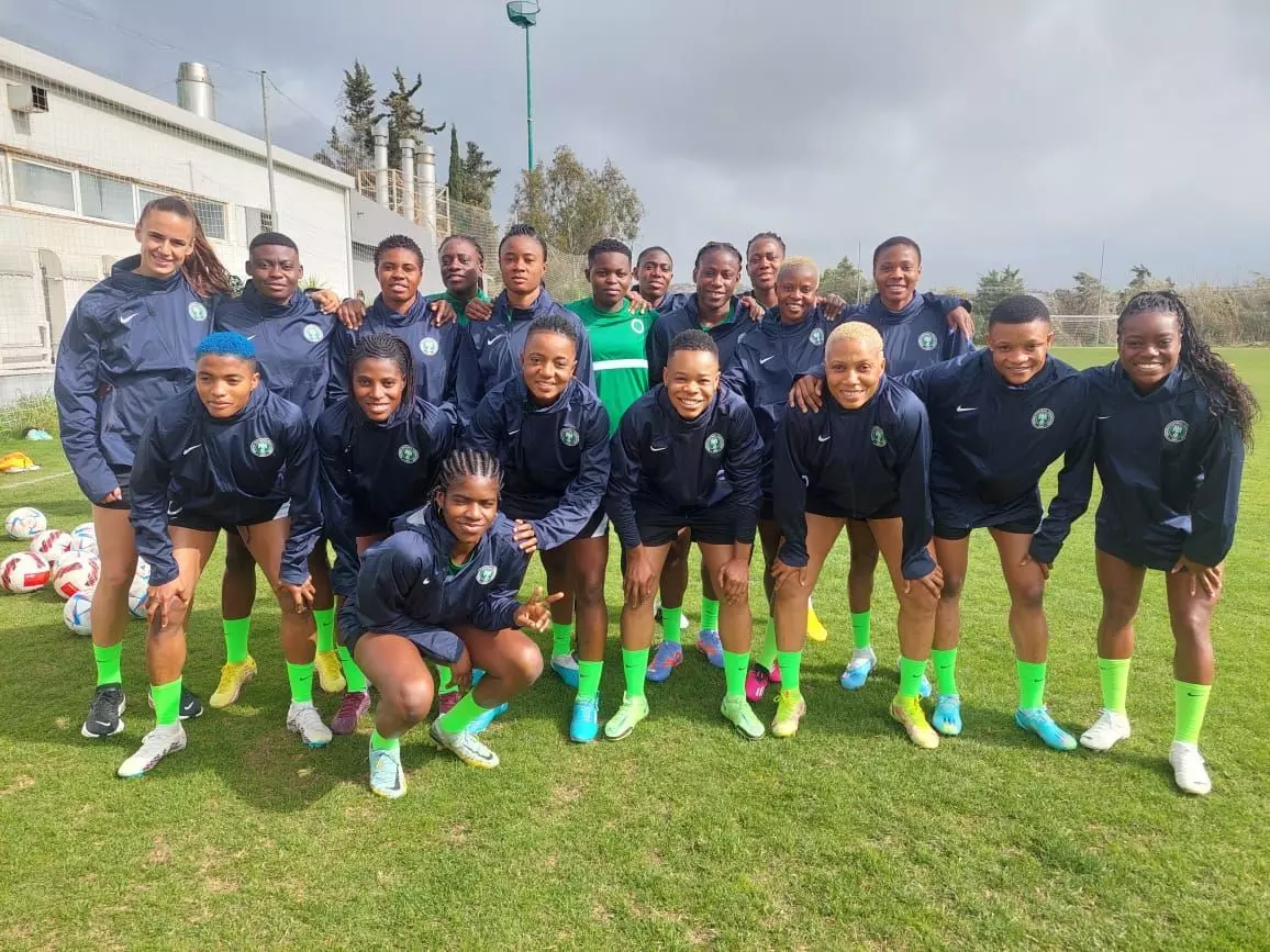 Super Falcons train for friendly matches in Turkey