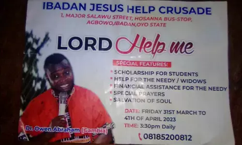 Pastor allegedly absconds with 52 phones, money after crusade
