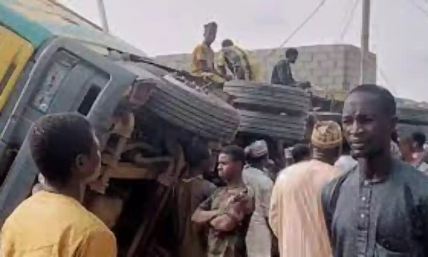 Tragedy: Truck crashes into Suleja Mosque, trapping Worshippers
