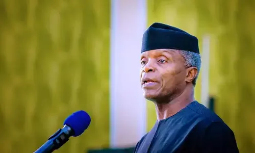 Energy poverty must be addressed immediately — Osinbajo
