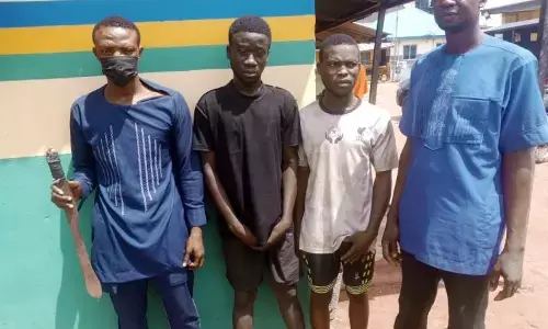 Police arrest 4 robbery suspects in Ogun
