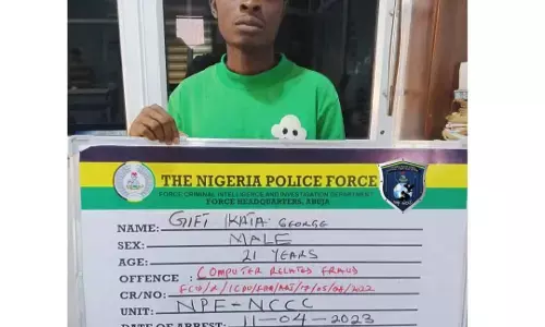 Police arrest alleged cyber criminal in Port Harcourt