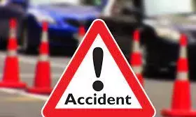 Tradegy as truck crushes pedestrian to death