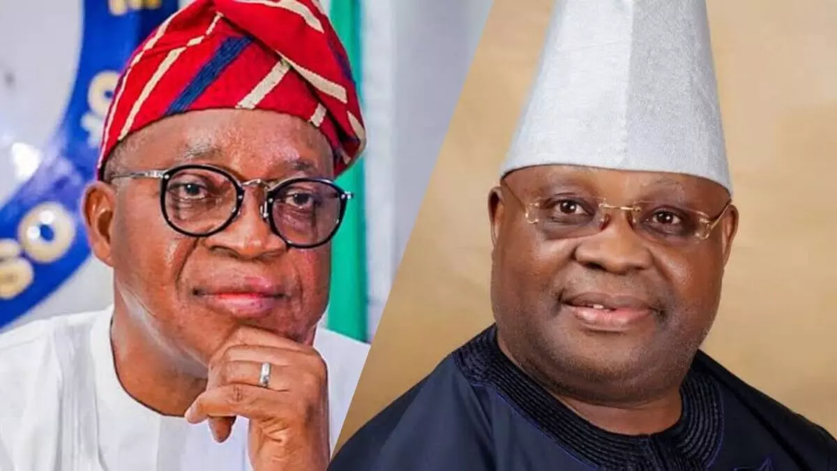 Oyetola congratulates Adeleke over Supreme Court judgment