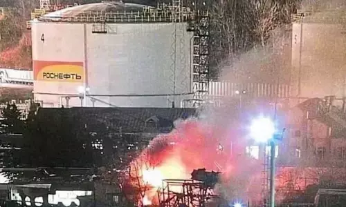 Drones used to attack fuel depots, administrative facilities in Russia