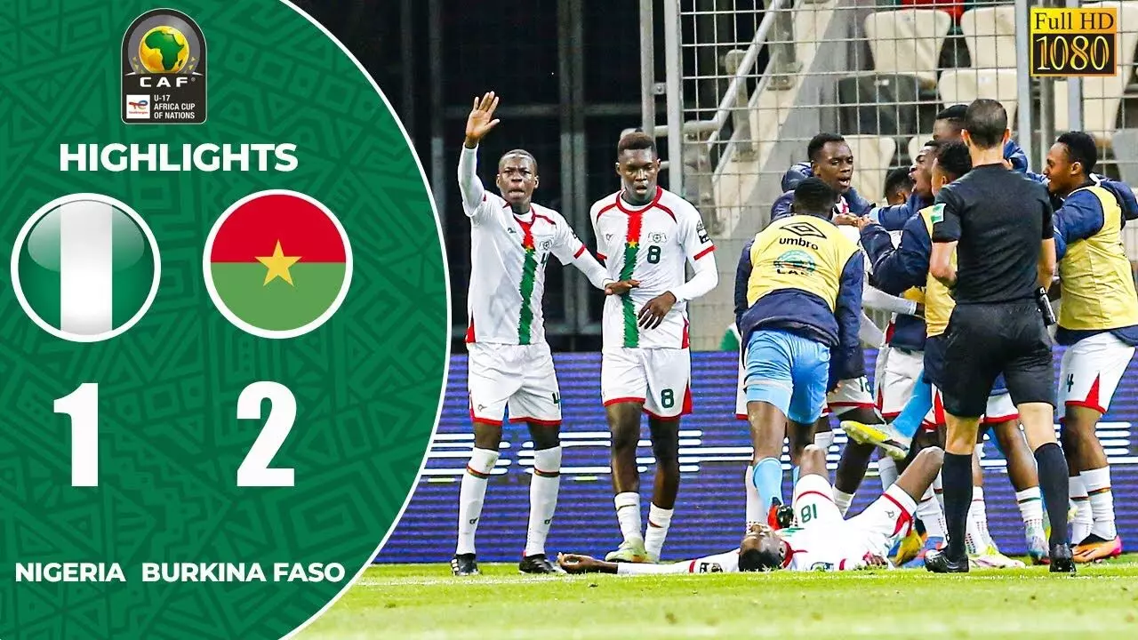 Fans attribute Eaglets loss to Burkina Faso to worry Fans attribute Eaglets loss to Burkina Faso to worry