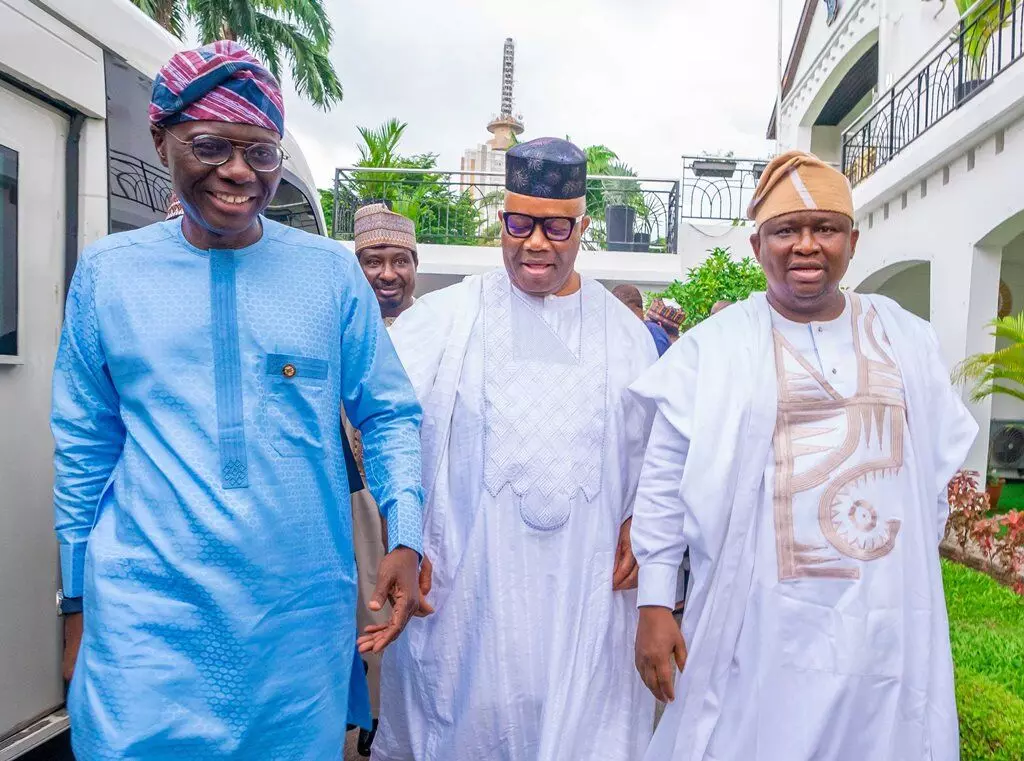 Gov. Sanwo-Olu supports Akpabio for 10th Senate presidency