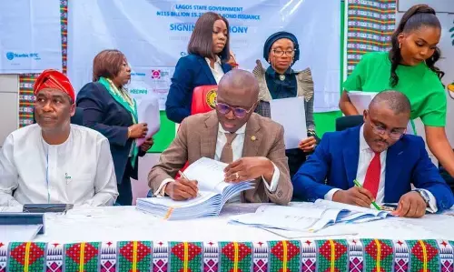 Sanwo-Olu signs N135bn bonds for LASG to upgrade 33 Ajegunle schools
