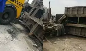 Granite-laden truck kills cart pusher to death in Lagos