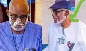 BREAKING: Gov. Akeredolu flown abroad for medical treatment as sickness worsens