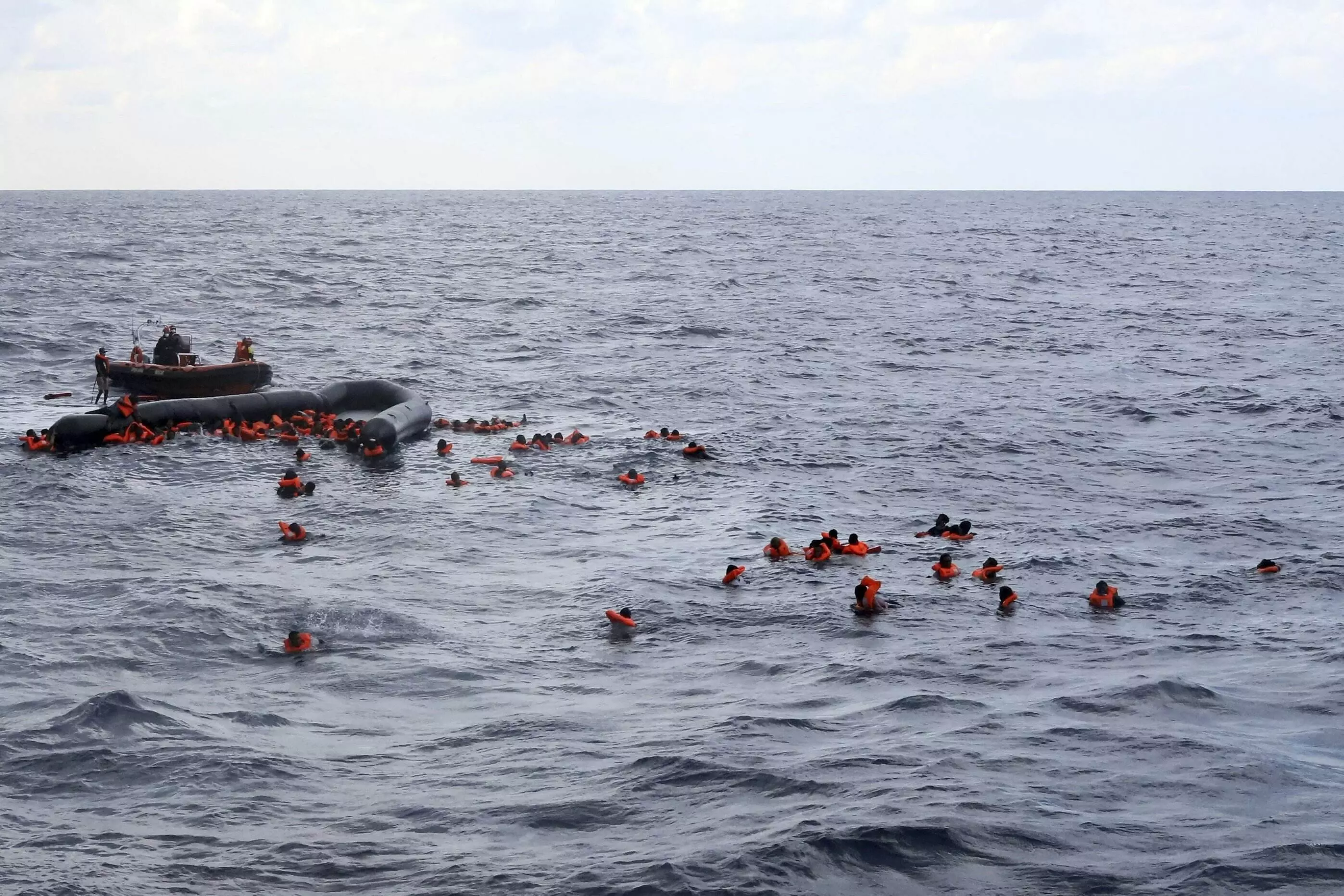 9 suspected smugglers in custody after hundred died in boat accident