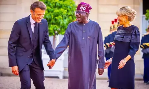 President Tinubu departs France to London on private visit