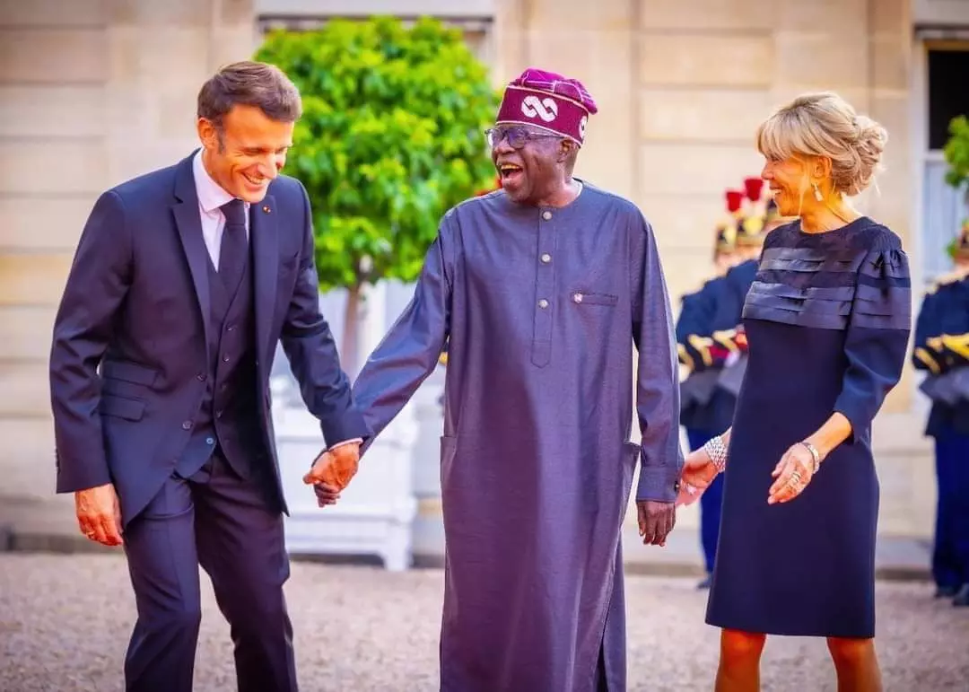 President Tinubu departs France to London on private visit