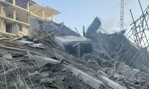 2-storey building collapses in Port Harcourt 2-storey building collapses in Port Harcourt