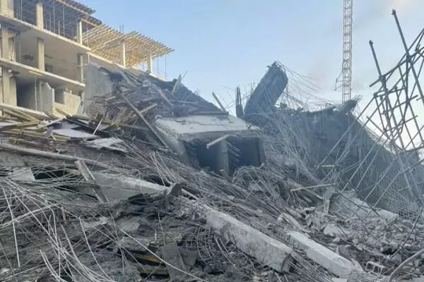 2-storey building collapses in Port Harcourt