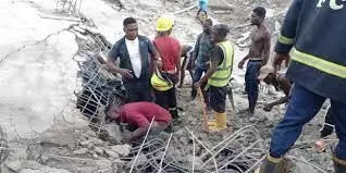 Abuja building collapse: 9 evacuated, rescue operations suspended