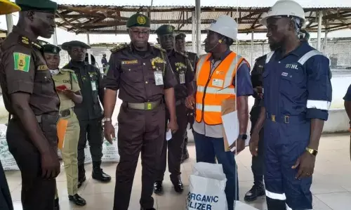 NCoS commends quality of Organic fertiliser at biofertiliser factory