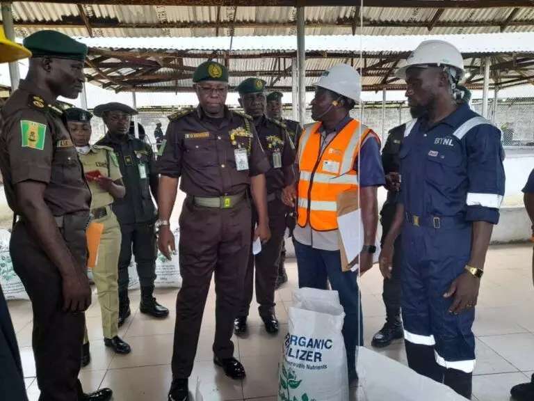 NCoS commends quality of Organic fertiliser at biofertiliser factory