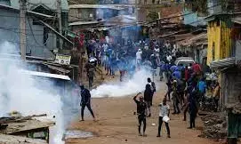 Kenyan opposition protests against tax hikes for second day