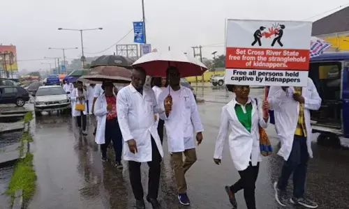 NMA protests doctor kidnapping at House of Assembly