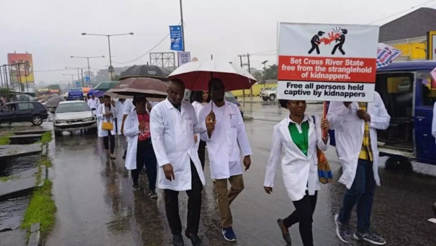 NMA protests doctor kidnapping at House of Assembly