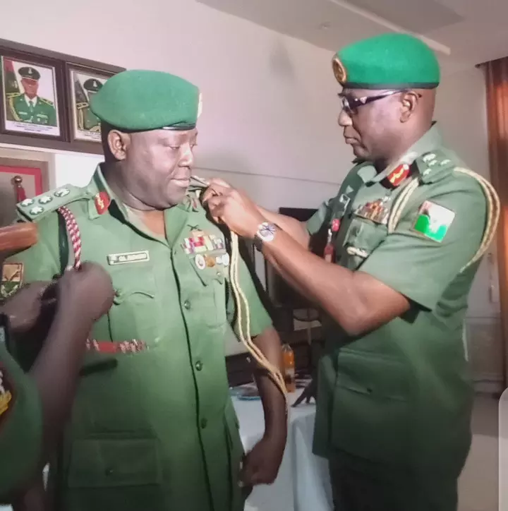 Katsina Security situation improved during my time - outgoing Army Commander
